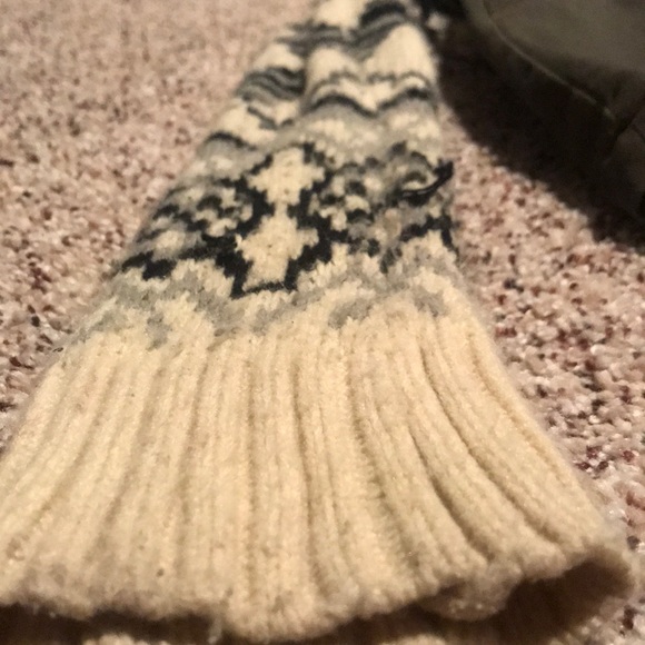 Army Green Utility Jacket w Knitted Sleeve🧶 - Picture 7 of 7